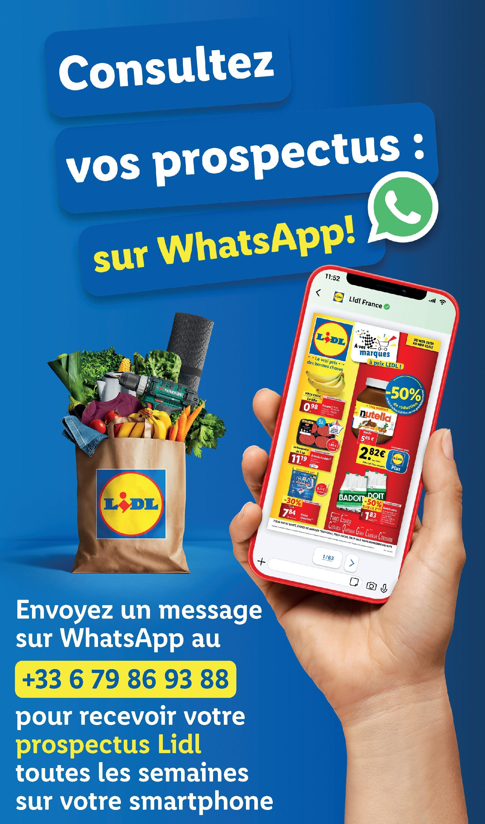 Catalogue LIDL du 28/01/2025 | Promo prospectus en ligne | Page: 82 | Produits: Smartphone, Badoit, Nutella