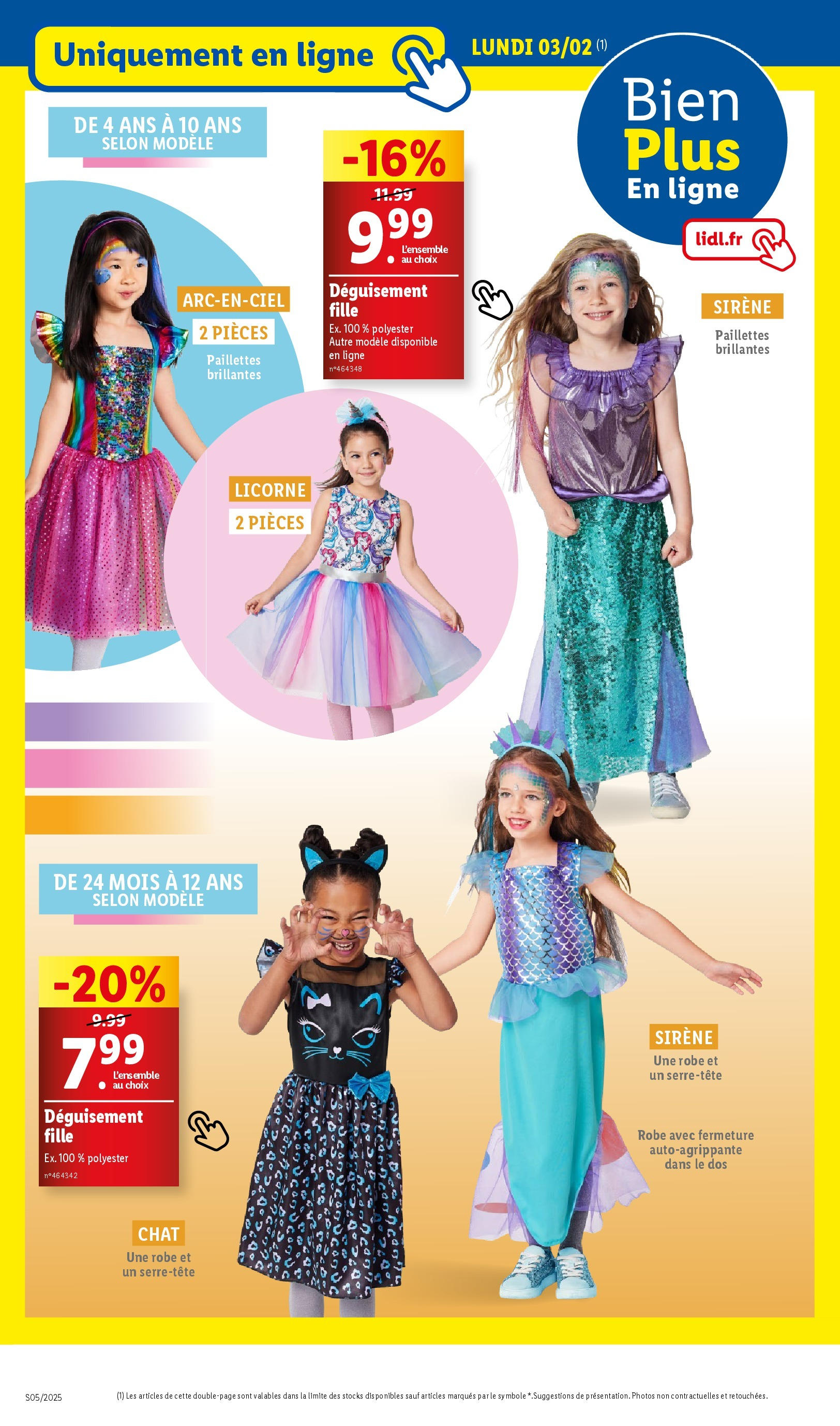 Catalogue LIDL du 28/01/2025 | Promo prospectus en ligne | Page: 80 | Produits: Robe