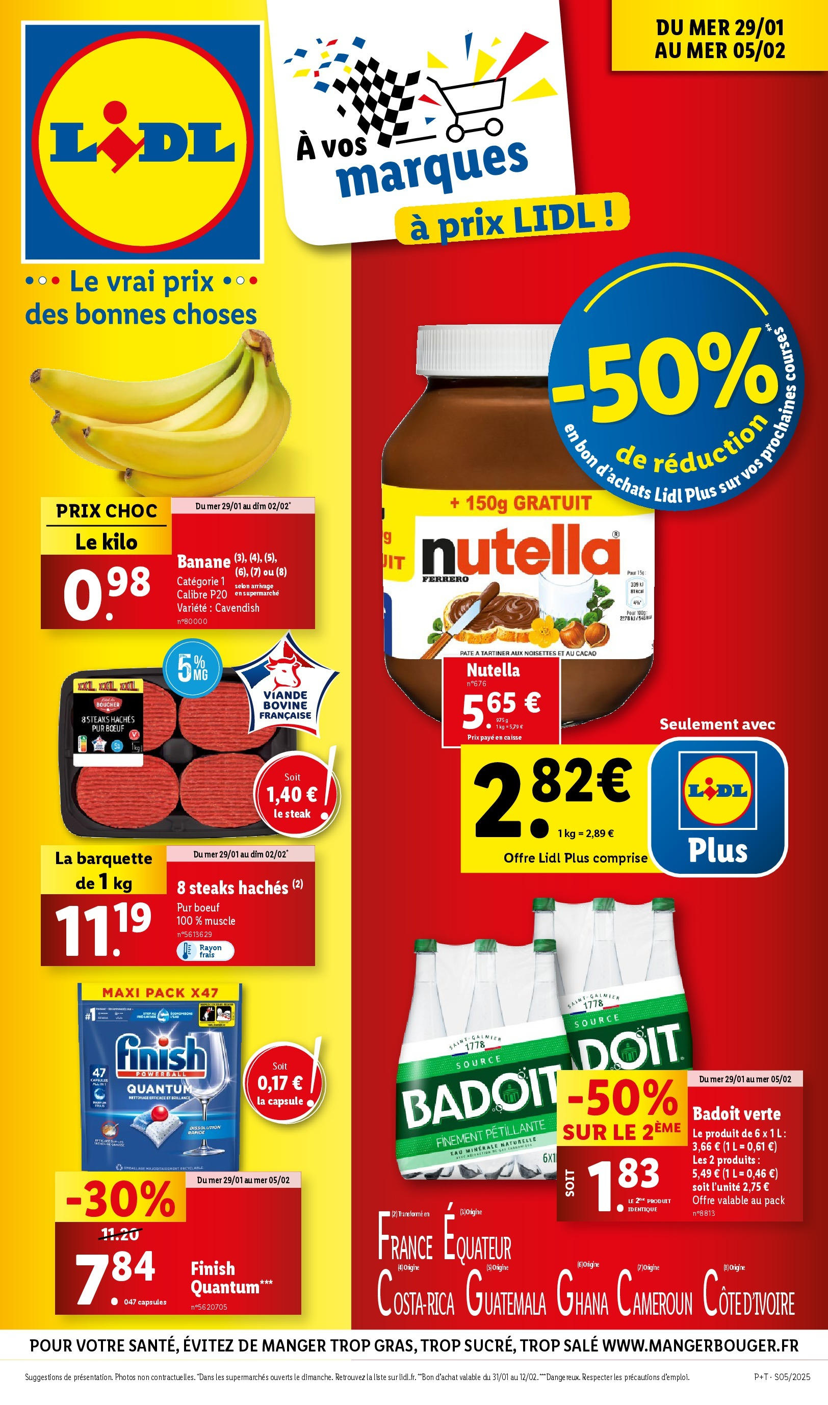 Retrouvez des promotions exceptionnelles sur une large sélection de produits! de la boutique LIDL valable du 28/01/2025 - Page numéro 1