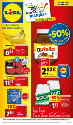 Prévisualisation de Retrouvez des promotions exceptionnelles sur une large sélection de produits! du magasin LIDL formulaire valide 28/01/2025