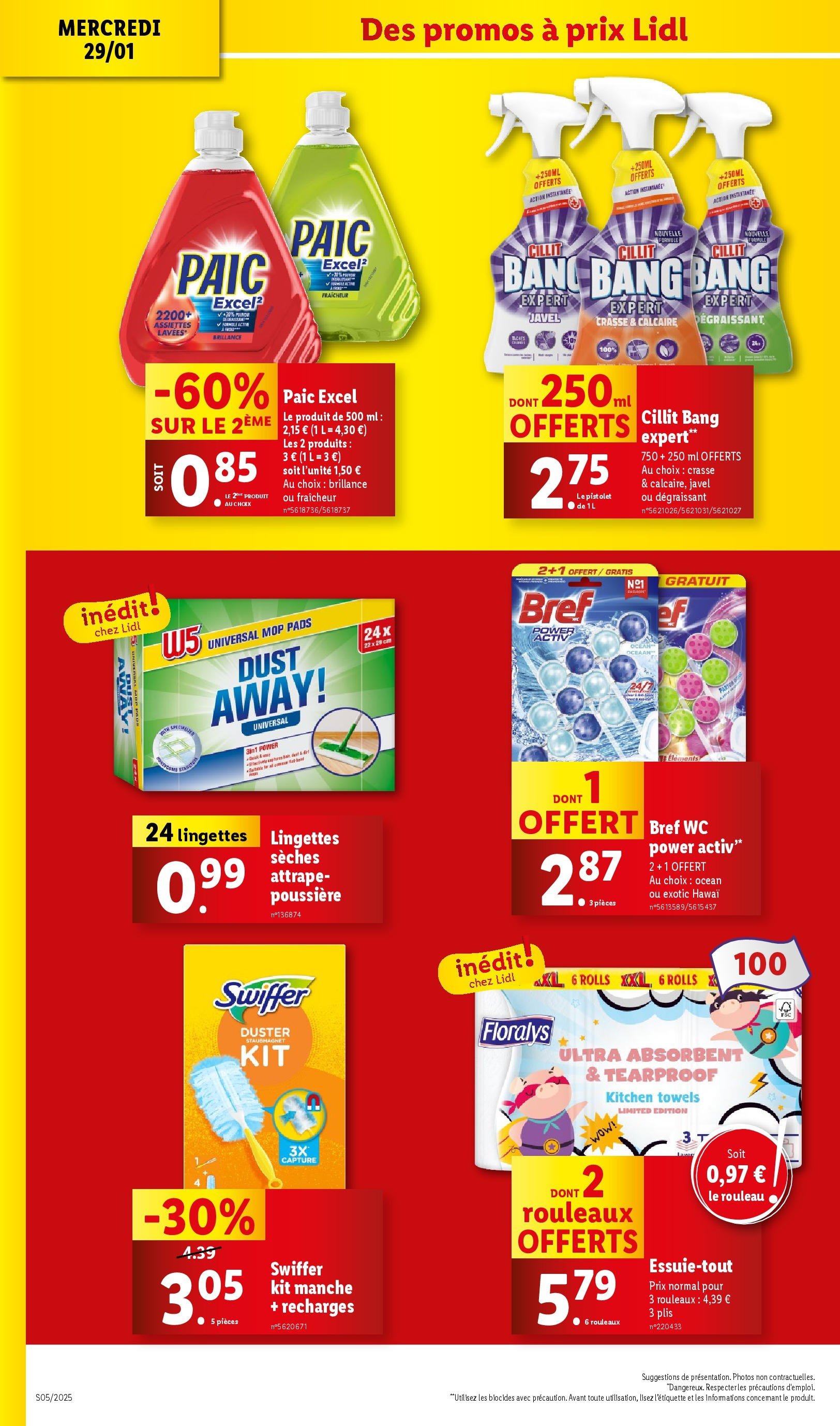 Catalogue LIDL du 28/01/2025 | Promo prospectus en ligne | Page: 24 | Produits: Rouleau