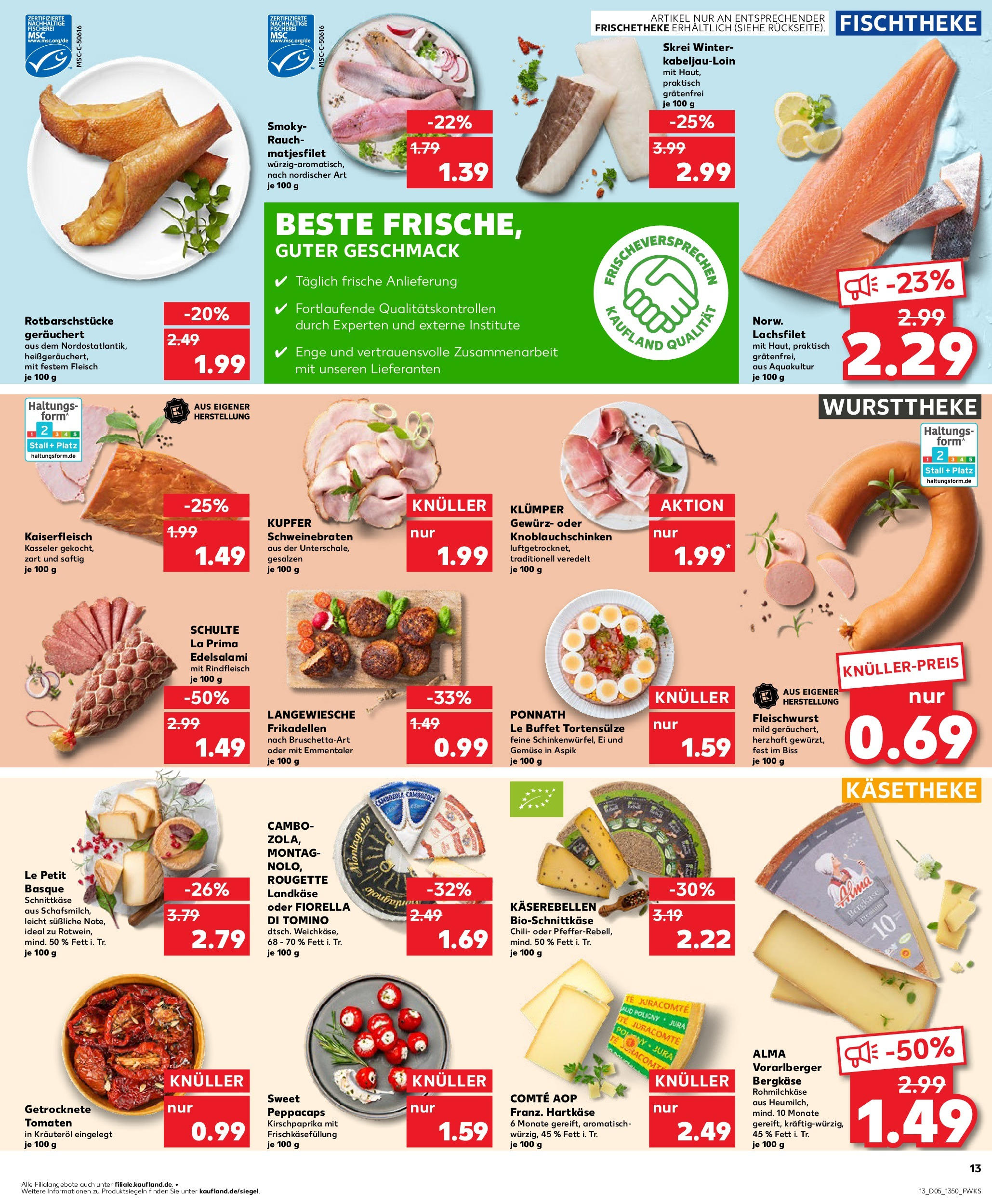 Kaufland - Arnsberg-Bruchhausen, Westring 10 (ab 30.01.2025) » Angebote Online zum Blättern | Seite: 13 | Produkte: Gemüse, Chili, Rindfleisch, Fleisch