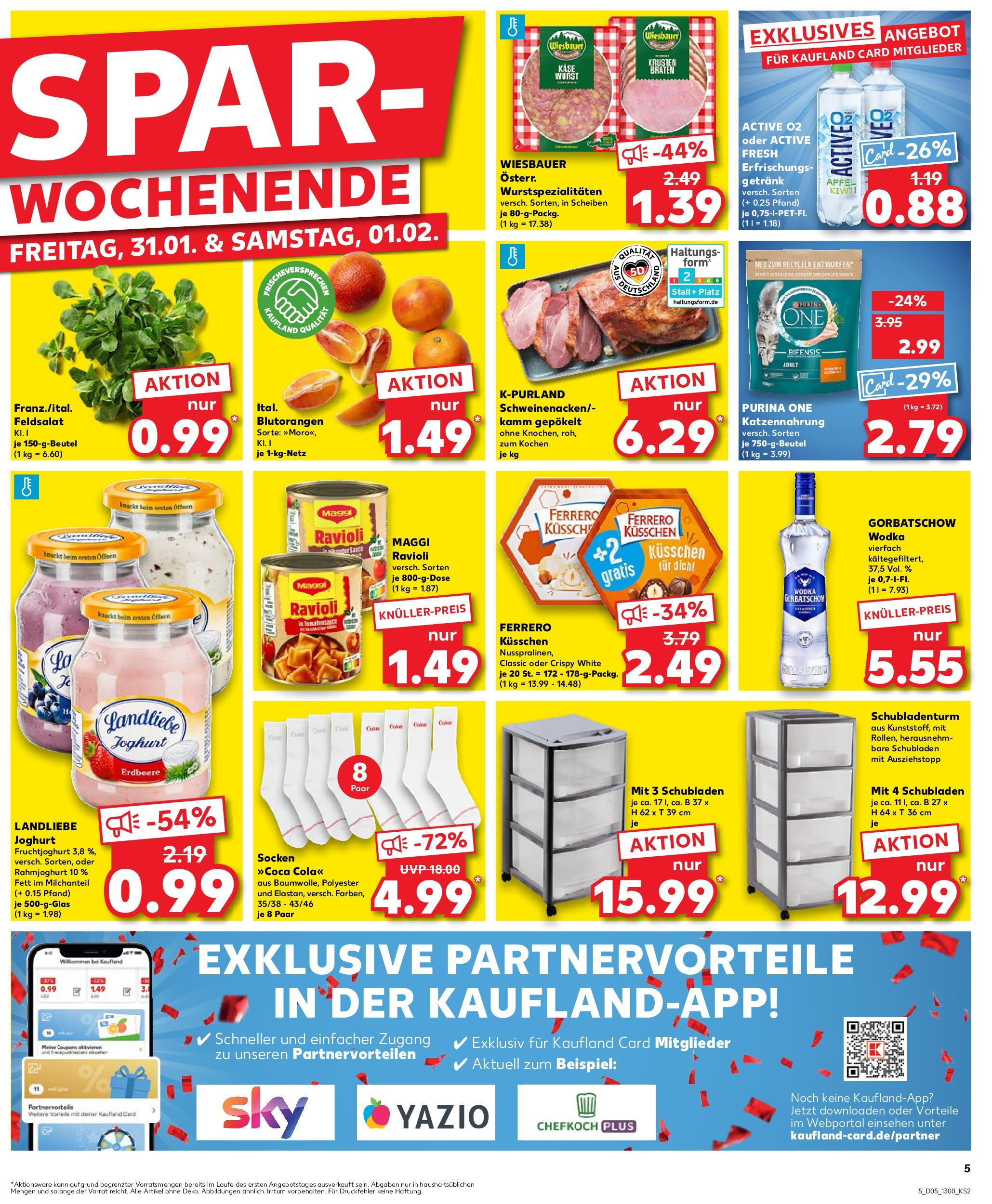 Kaufland - Ahaus, Andreasstraße 3-5 (ab 30.01.2025) » Angebote Online zum Blättern | Seite: 5 | Produkte: Purina one, Maggi, Joghurt, Fruchtjoghurt