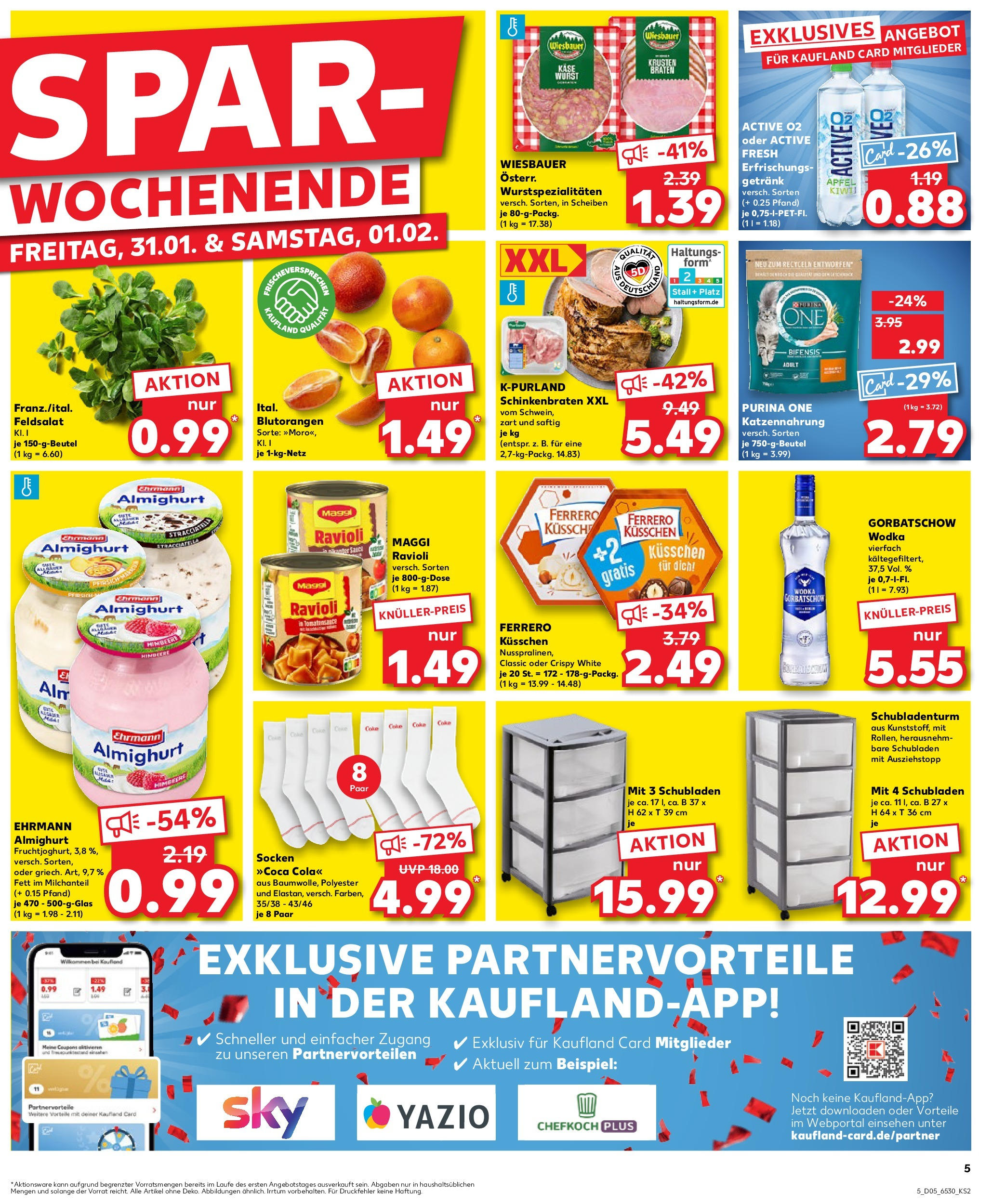 Kaufland - Oranienburg, Friedensstraße 8 (ab 30.01.2025) » Angebote Online zum Blättern | Seite: 5 | Produkte: Socken, Himbeere, Kiwi, Wodka