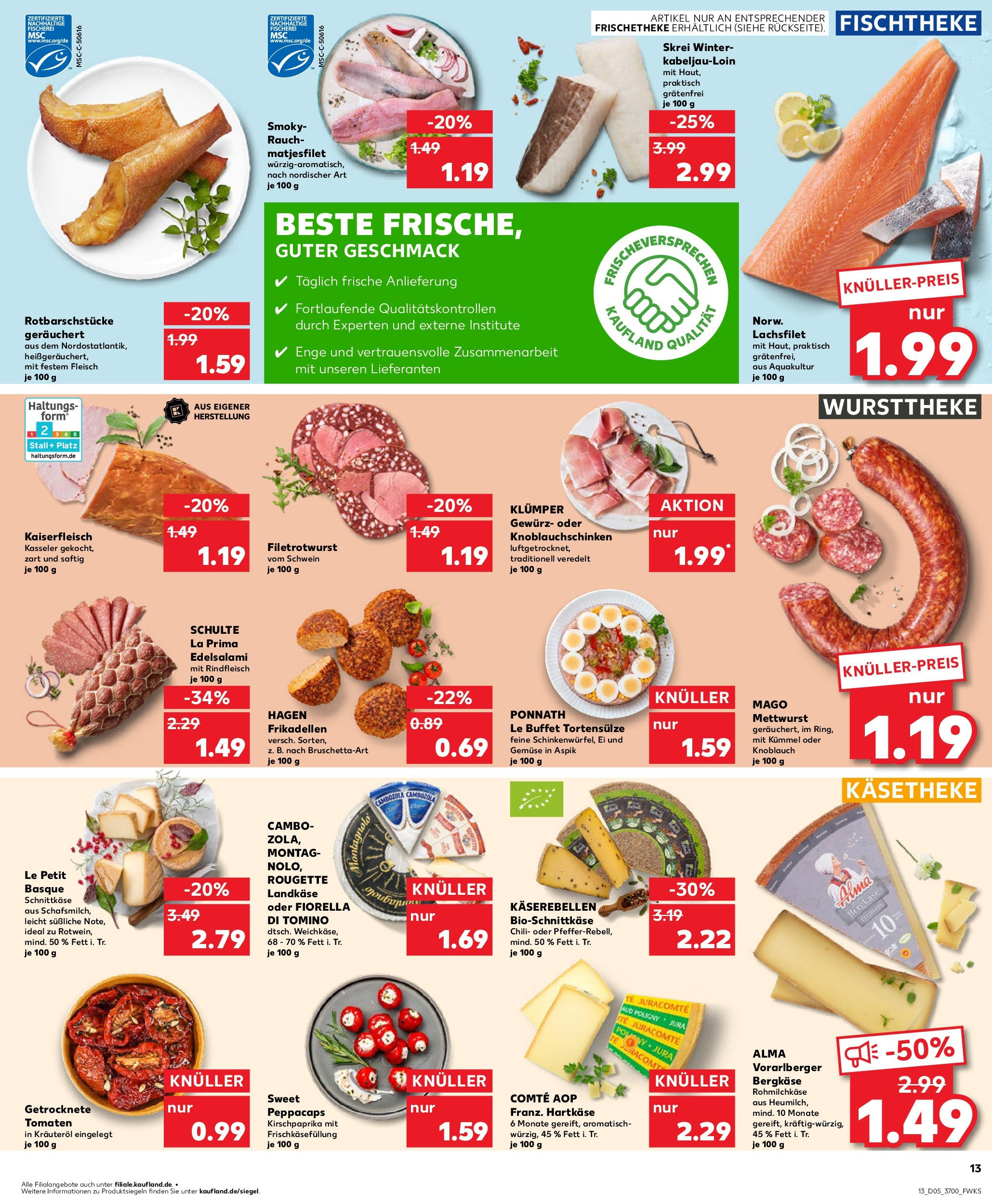 Kaufland - Bentwisch, Hansestraße 37 (ab 30.01.2025) » Angebote Online zum Blättern | Seite: 13 | Produkte: Tomaten, Gemüse, Knoblauch, Rindfleisch