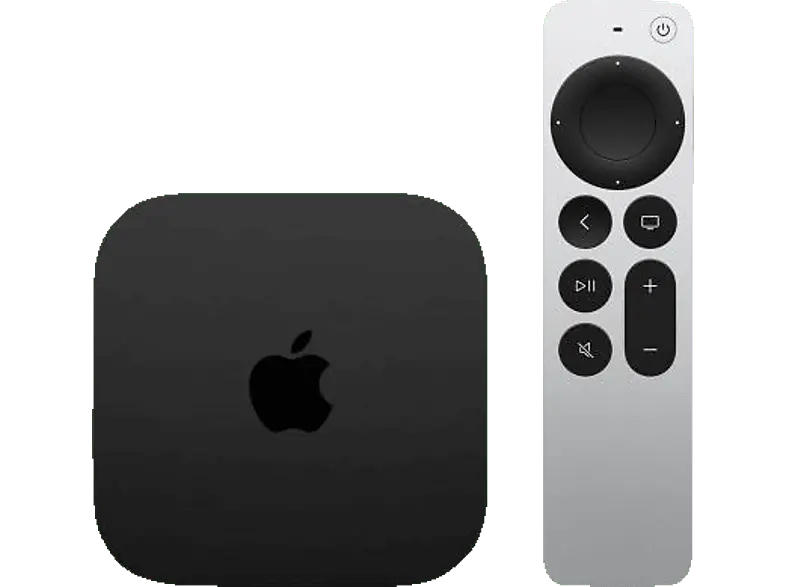 Apple TV 4K Multimediaplayer 64 GB, Schwarz