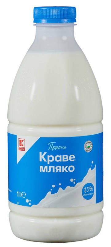 K-Classic Прясно мляко 1,5 % масленост