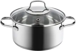 Spice&Soul Тенджера със стъклен капак Ø20 x 9,5 см