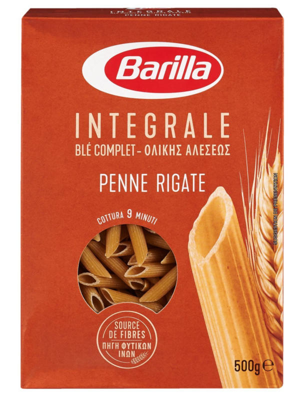 BARILLA Пене Ригате пълнозърнести