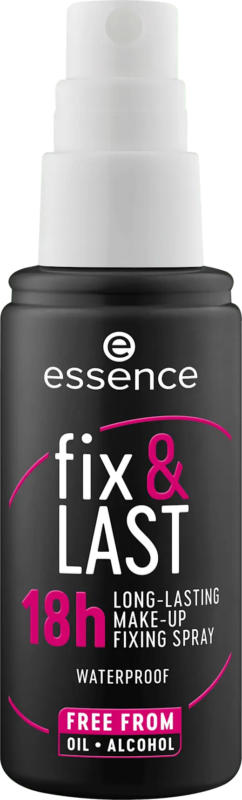 essence Fixierspray Fix & Last 18h Long-Lasting Waterproof