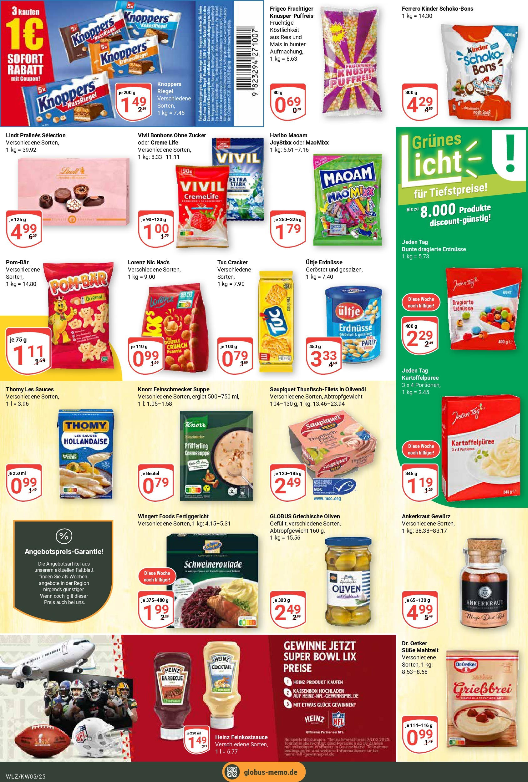 Globus - Weischlitz, Taltitzer Str. 80 (ab 27.01.2025) » Angebote online | Seite: 22 | Produkte: Ultje erdnusse, Erdnüsse, Tür, Zucker