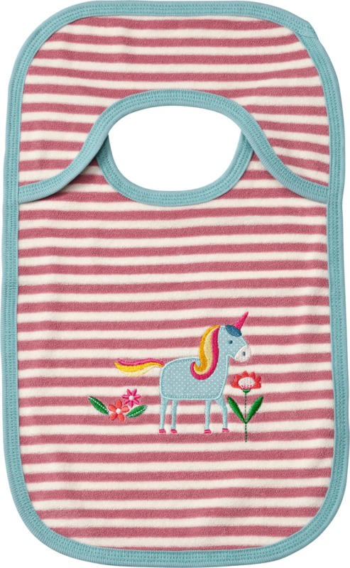 ALANA Lätzchen mit Einhorn-Motiv, rosa