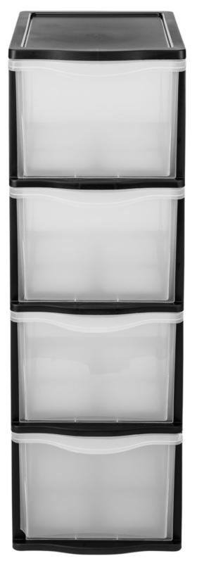 K-Classic Пластмасов шкаф с 4 чекмеджета