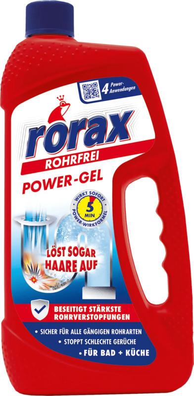 rorax Rohrreiniger Power-Gel