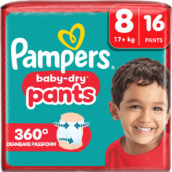 Pampers Baby Pants Baby Dry Gr.8 Extra Large (17+ kg)