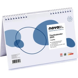 NOVOOO Professional Tischkalender 2025 241 x 167 mm, 7-spaltig