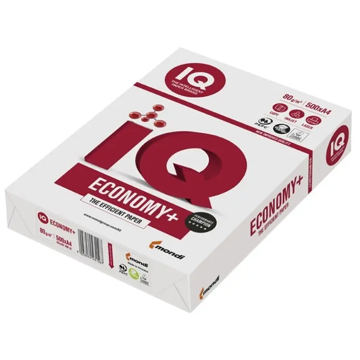 IQ Kopierpapier Economy+ A4 500 Blatt weiß
