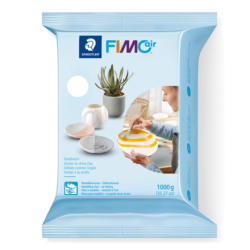 STAEDTLERÂ® FIMOÂ® Modelliermasse Air Basic 1kg weiß