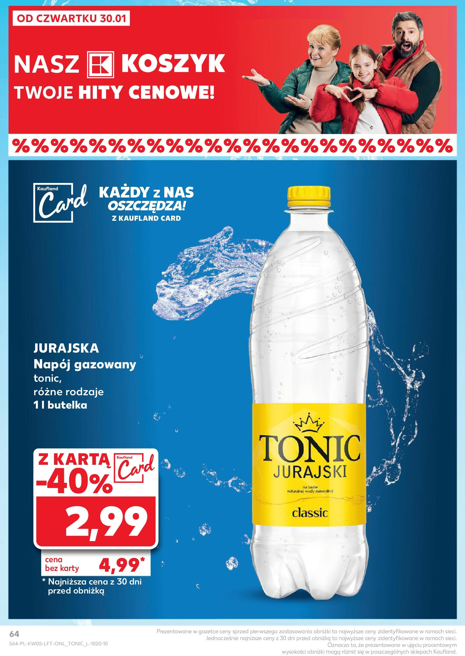 Kaufland - Kaufland Food_ważna do 05.02 od 31.01.2025 - od jutra PDF | Strona: 64 | Produkty: Karta