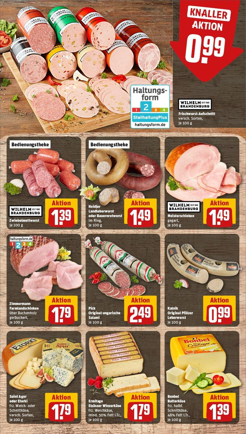 Rewe - Braunschweig, Celler Straße 2 (ab 03.02.2025) zum Blättern » Angebote | Seite: 11 | Produkte: Salami