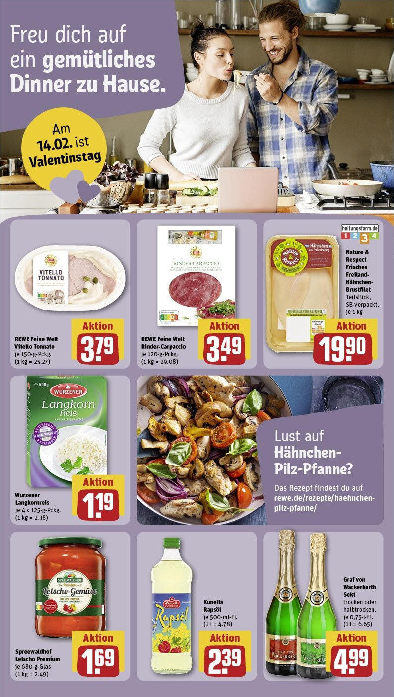 Rewe - Rewe: Wochenangebote (ab 02.02.2025) zum Blättern » Angebote | Seite: 16