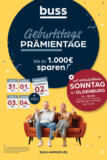 buss - Geburtstags - Prämientage