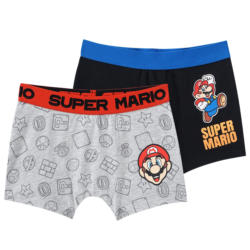 2 Super Mario Boxer in verschiedenen Dessins