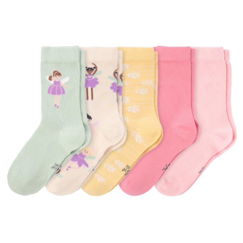 5 Paar Mädchen Socken im Set