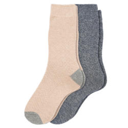 2 Paar Herren Socken aus Wollmix-Qualität