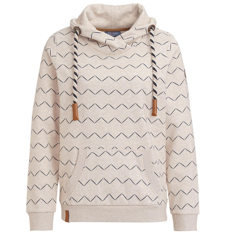 Damen Sweatshirt mit Schalkragen