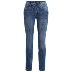 Damen Boyfriend-Jeans mit Tunnelzug