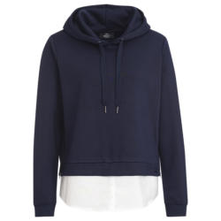 Damen Hoodie im Lagen-Look