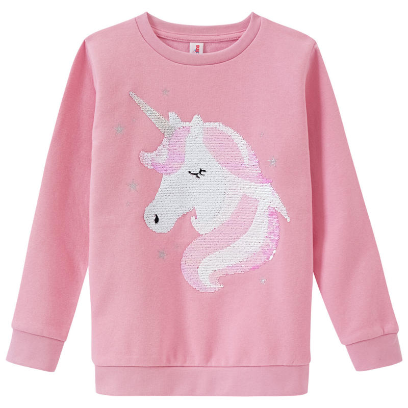 Mädchen Sweatshirt mit Wendepailletten (Nur online)