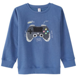 Jungen Sweatshirt mit Wendepailletten (Nur online)