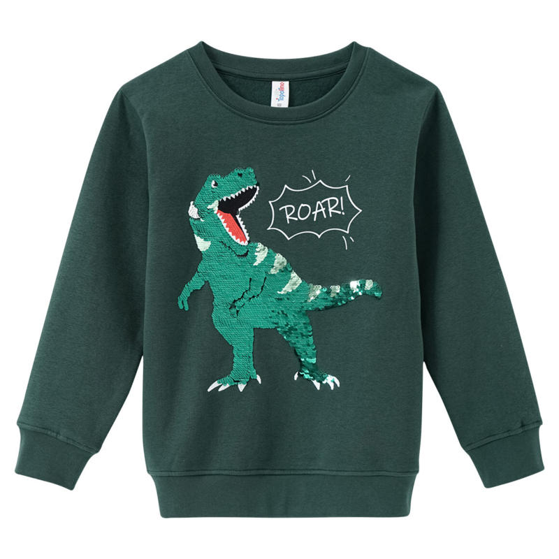 Jungen Sweatshirt mit Wendepailletten (Nur online)