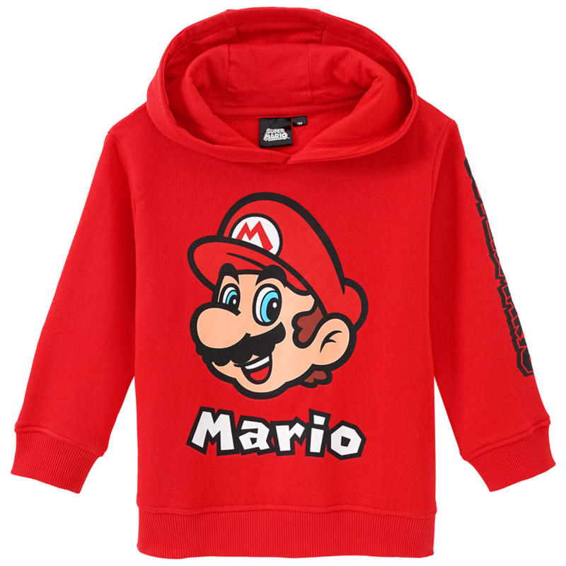 Super Mario Hoodie mit Print