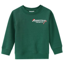 Jungen Weihnachtssweatshirt mit Rückenprint (Nur online)