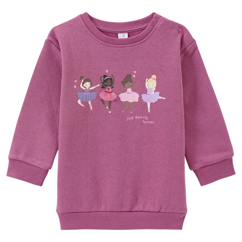 Baby Sweatshirt mit Ballerina-Print (Nur online)