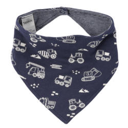 Baby Bandana mit Baustellen-Print