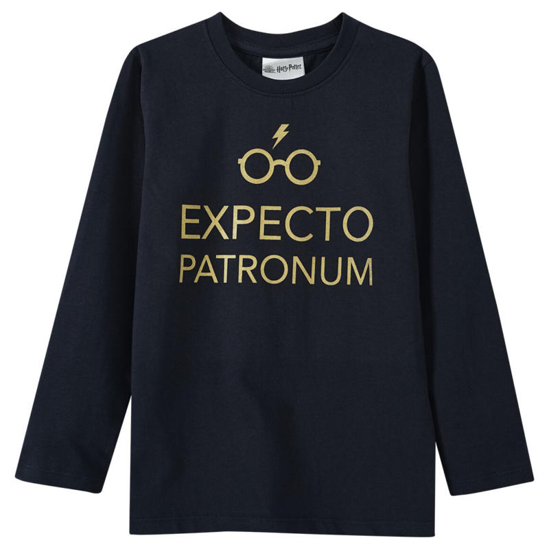 Harry Potter Langarmshirt mit goldenem Print (Nur online)