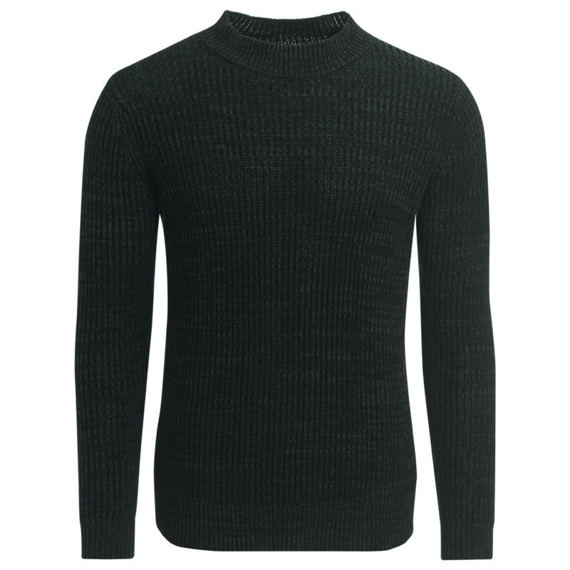 Herren Strickpullover mit hohem Rundhals (Nur online)