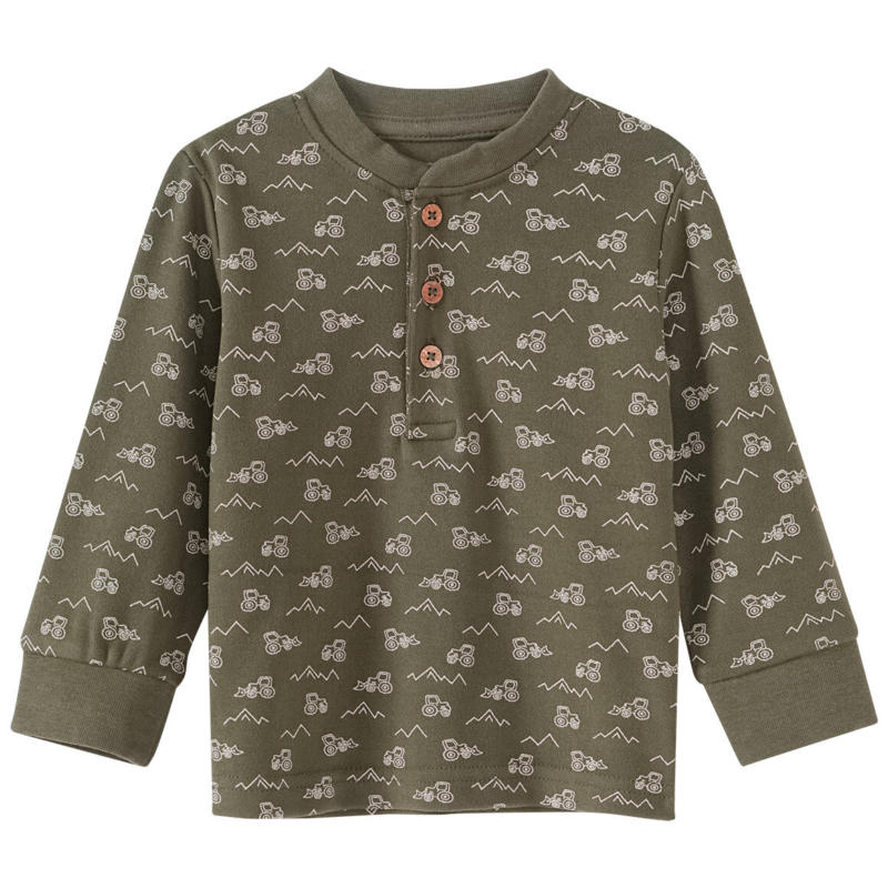 Baby Langarmshirt aus weichem Fleece