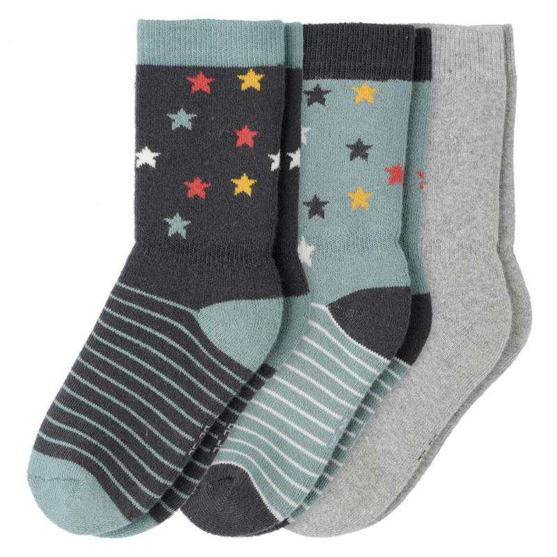 3 Paar Baby Frottee-Socken im Set (Nur online)