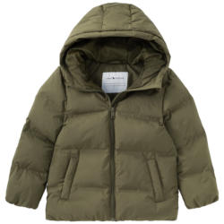 Jungen Pufferjacke in Unifarben (Nur online)