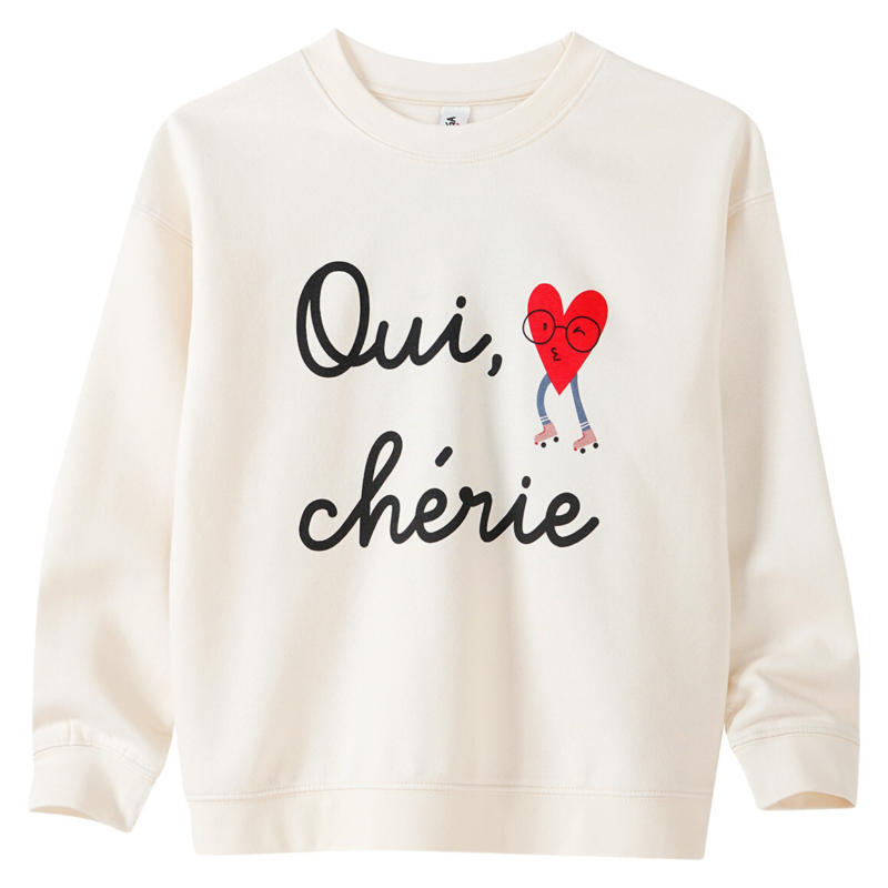 Mädchen Sweatshirt mit Herz-Motiv (Nur online)