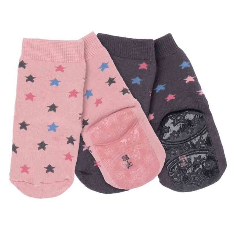 2 Paar Baby Socken mit Sternen