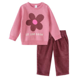 Baby Strickpullover und Cordhose im Set (Nur online)