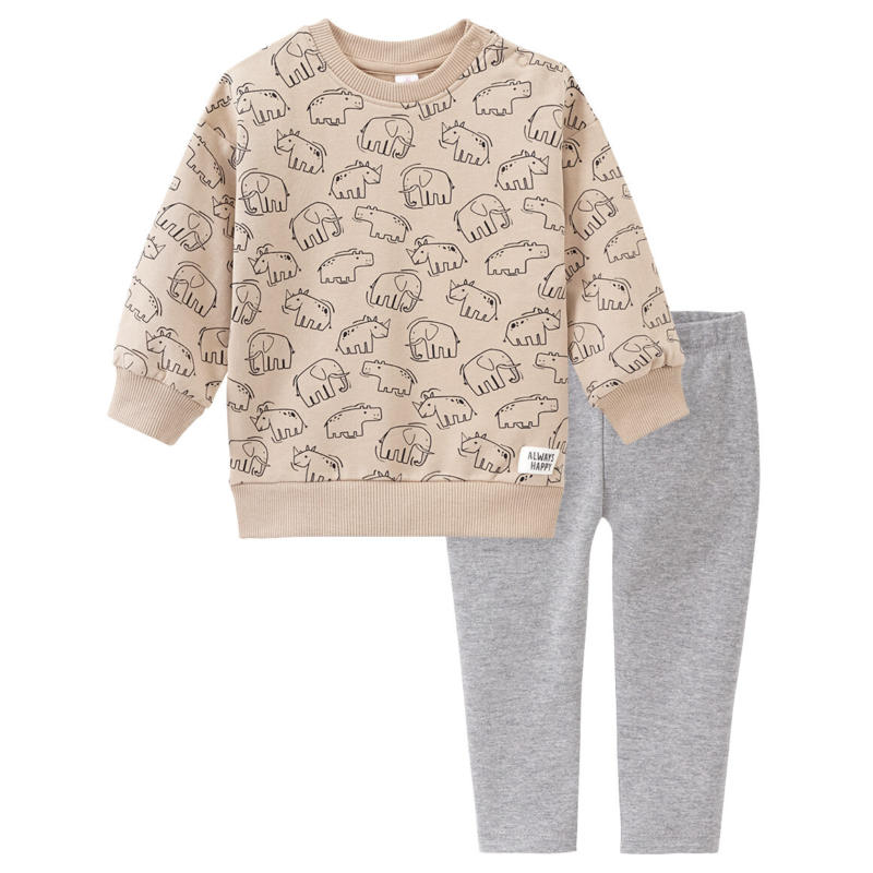 Baby Sweatshirt und Leggings im Set