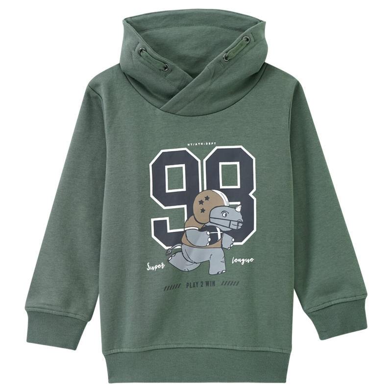 Jungen Sweatshirt mit Schalkragen