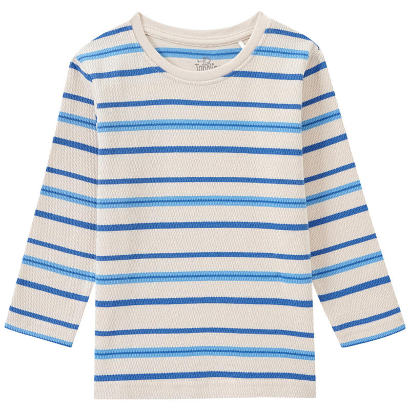 Jungen Langarmshirt mit Streifen